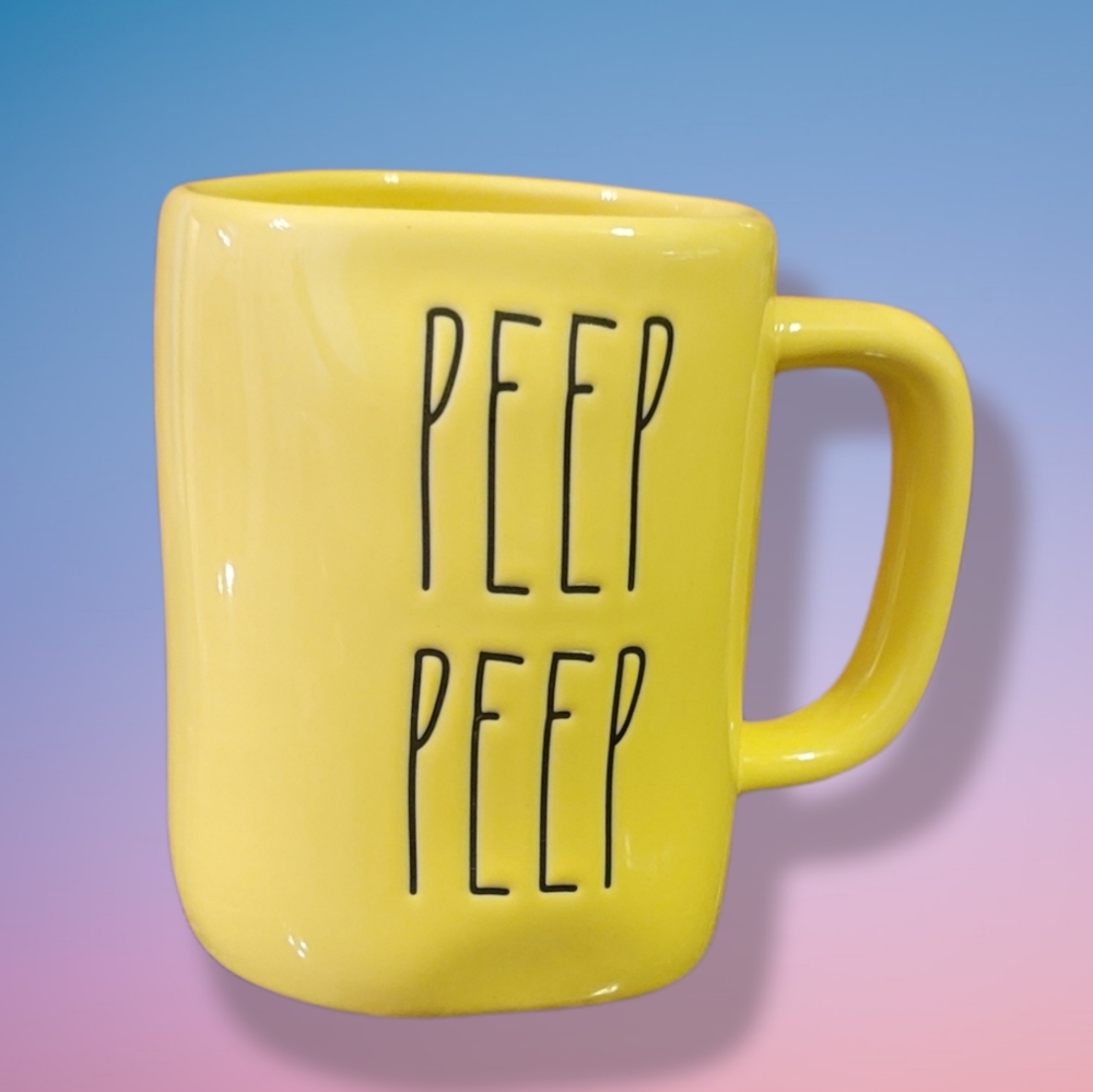 Rae Dunn PEEP Ceramic Mug